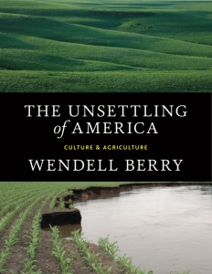 Michael Pollan praises Wendell Berry’s books in <i>T, the New York Times Style Magazine</i>